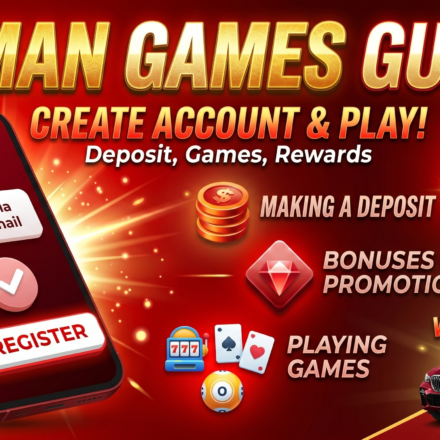 create account in daman games